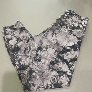 lululemon athletica Black and Gray Leggings